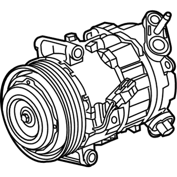 2018 Jeep Cherokee A/C Compressor - 68103197AC