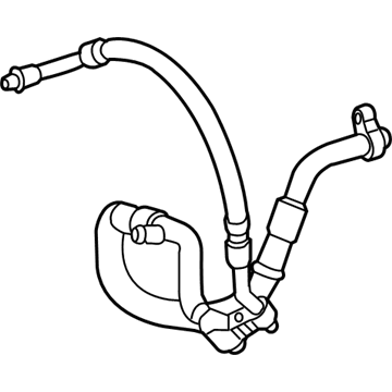 2015 Chrysler 200 A/C Hose - 68103140AB