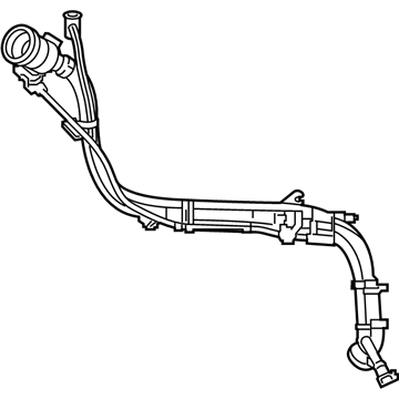 Chrysler Voyager Fuel Filler Neck - 68299075AH