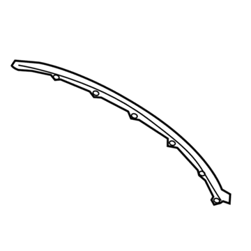 2019 Ram 3500 Weather Strip - 55372711AC