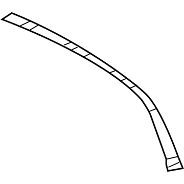 68140783AA Mopar Rail-Folding Top Side Illustration 1 of 1