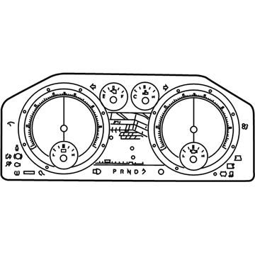 Ram 4500 Instrument Cluster - 68302588AC