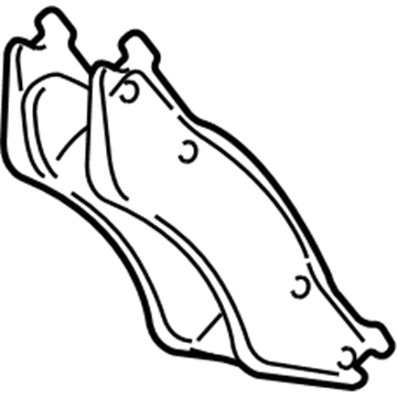 2003 Dodge Ram 3500 Brake Pad - V1013267