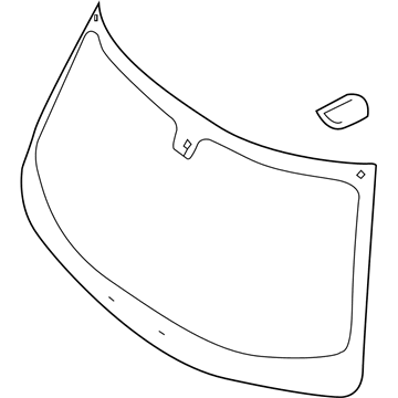 Chrysler Windshield - 68269889AA