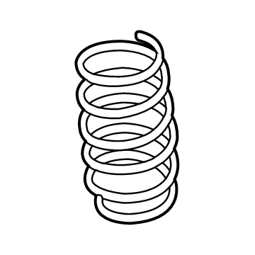 Mopar 68349071AA Front Coil Spring Right