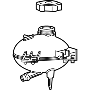 Jeep Renegade Coolant Reservoir - 68248083AA