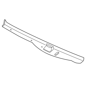 Mopar 5CS03XDVAB Molding-Cargo Door Pillar To SILL