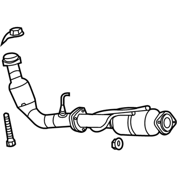 2006 Jeep Wrangler Catalytic Converter - 52059730AB