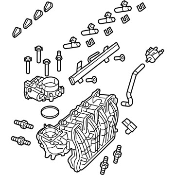 2018 Jeep Renegade Intake Manifold - 5047441AM