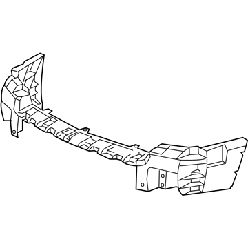 Mopar 55077649AD Bracket-Bumper Face Support