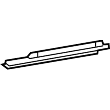 Mopar 68372525AD Rail-Door Glass