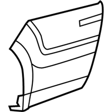 Mopar 5NC52LAHAA Molding-Side SILL