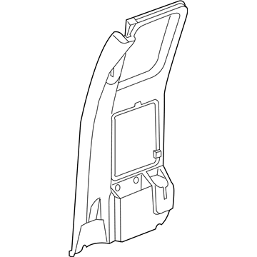 Mopar 5JJ31XDHAD Panel-Rear Door Trim