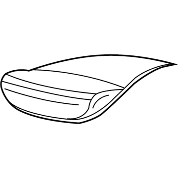 Mopar 1YT20JRCAA Cover-Front Seat Cushion 1YT20JRCAA Mopar Cover-Front Seat Cushion Illustration 1 of 1