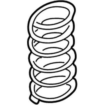 FRONT COIL SPRING CHRYSLER 4895297AA
