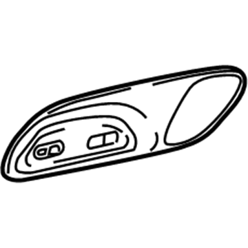 Mopar 5RH90DX9AB BOLSTER-Quarter Trim Panel