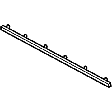 Mopar 68287578AA W-Strip-Rear Door Opening 68287578AA Mopar W-Strip-Rear Door Opening Illustration 1 of 1