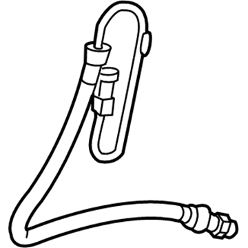 2008 Dodge Ram 1500 Power Steering Hose - 55366794AE