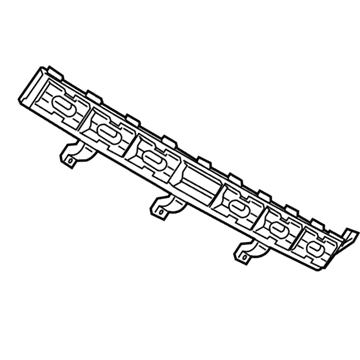 Mopar 68214792AB ABSORBER-Rear Energy