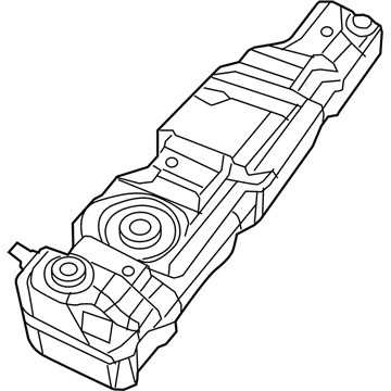 Mopar 52030066AB Fuel Tank Rear