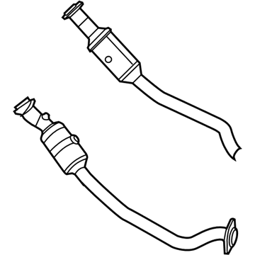 2013 Jeep Grand Cherokee Exhaust Pipe - 68169828AA