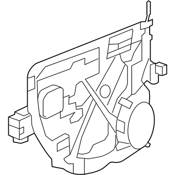 Mopar 68045171AB Panel-Carrier Plate