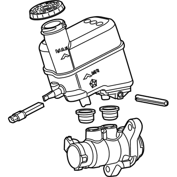 Mopar 68418190AA Brake Cylinder