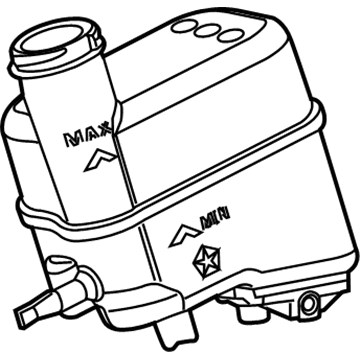 Mopar Brake Master Cylinder Reservoir - 68446214AA