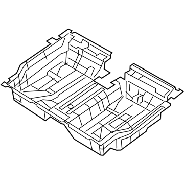 Mopar 5RJ41VXLAC Insert-Floor Tub
