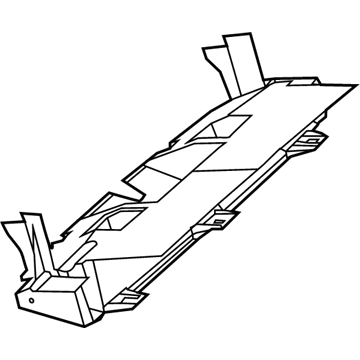 Mopar 68335657AA BAFFLE-Air Inlet