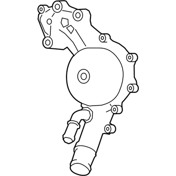 Jeep Wrangler Water Pump - 4893942AC