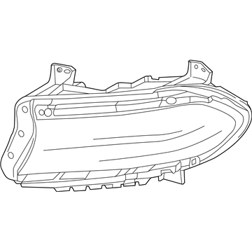 Mopar 68294430AB Headlamp