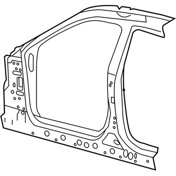 Mopar 68266962AJ Body Side Aperture Front