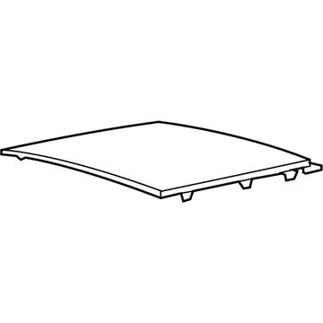 Mopar 68081060AA Glass-SUNROOF