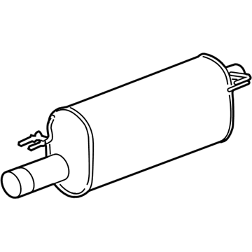 Mopar 55366126AD Exhaust Muffler