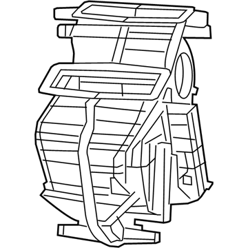 68093360AA Mopar Housing-A/C And Heater Illustration 1 of 1