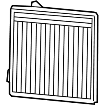 68093415AA Mopar Air Conditioning Evaporator Illustration 1 of 1