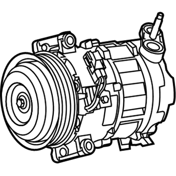 Mopar 68149886AB COMPRESOR-Air Conditioning