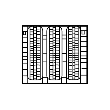 Mopar 6QN24RXFAC Grille-Texture