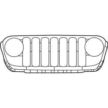 2021 Jeep Gladiator Grille - 68457083AA