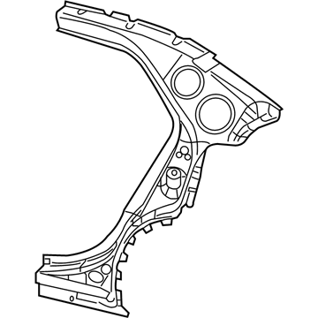 Mopar 68274335AF REINFMNT-Body Side Aperture Rear