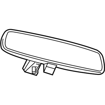 Mopar 68324982AA Inside Rear View Mirror