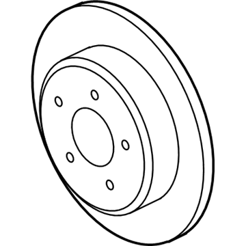 Dodge Journey Brake Disc - 68227800AB