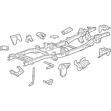 Mopar 68140755AC Frame-Chassis