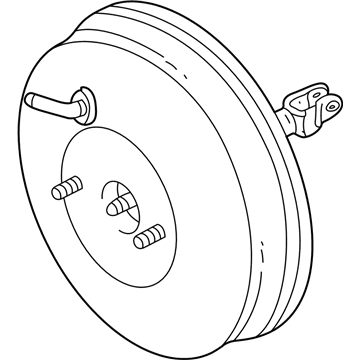 2001 Chrysler Sebring Brake Booster - MR527043