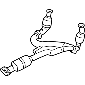 2004 Jeep Liberty Catalytic Converter - 52128599AG