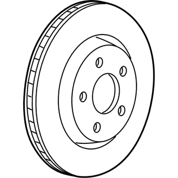 2020 Dodge Durango Brake Disc - 68240046AB