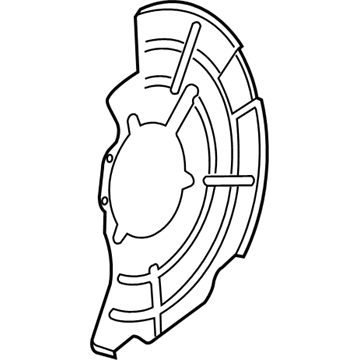 Mopar 5181633AB Shield-Splash