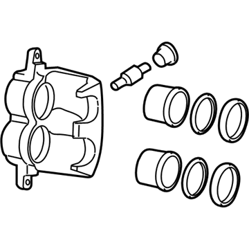 Mopar 68138842AB CALIPER-Disc Brake