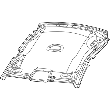 Mopar 5VE79DX9AE Headliner